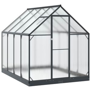 vidaXL Rastlinjak v vrtu 183,5 x 243,5 x 207 cm