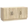 vidaXL TV omarica Sonoma hrast 99 x 34,5 x 47 cm Inženirski les