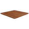 vidaXL Kvadratna mizna plo&scaron;ča tem. rjava 60x60x1,5 cm trdna hrastovina