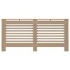 vidaXL Pokrov za radiator 172x19x81,5 cm mediapan