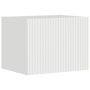 vidaXL TV stenska omara 39 x 31 x 29,5 cm Svetlo Belo Inženirski les