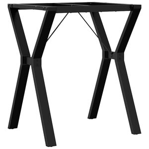 vidaXL Noge za jedilno mizo Y-okvir 60x50x73 cm jeklo