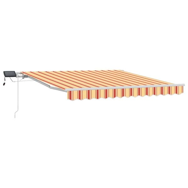 vidaXL Retraktilna tenda z 350 x 250 cm blago