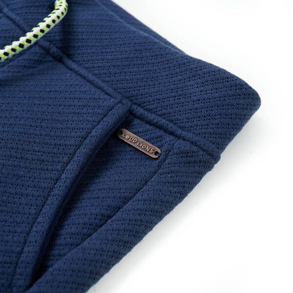 Otroške kratke hlače z vrvico temno modre 116