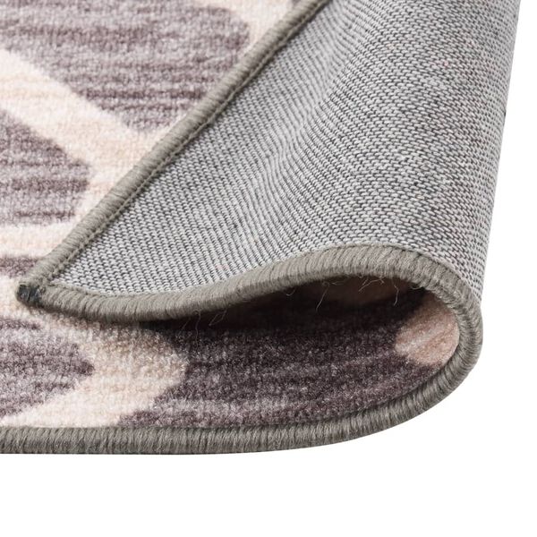 vidaXL Tepih tekač rjav 80x350 cm