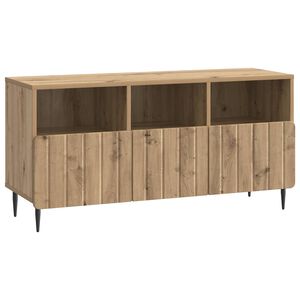 vidaXL TV omarica 102 x 34,5 x 50 cm Artisan hrast Inženirski les