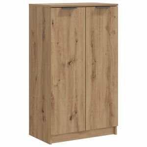 vidaXL Omarica za čevlje artisian hrast 59x35x100,5 cm inženirski les