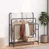 vidaXL Su&scaron;ilnik za oblačila s polico Star les 90 x 30 x 100,5 cm