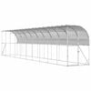 vidaXL Koko&scaron;ja kletka ob steni Srebrna 600 x 150 x 215 cm
