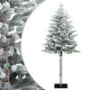 vidaXL Umetno Zložljivo Božično Drevo 120 cm PVC in kovina
