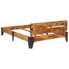vidaXL Posteljni okvir trden akacijev les z brušenim finišem 120x200cm