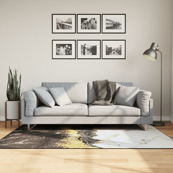 vidaXL Preproga pralna večbarvna 120x180 cm