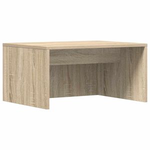 vidaXL Stenska miza Sonoma hrast Inženirski les 60 x 45 x 30 cm