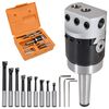 vidaXL 15-delni komplet orodja za vrtanje 50mm vrtalna glava F1-12 MT2-M10