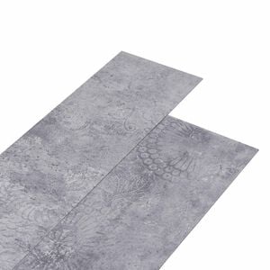 vidaXL Samolepilne PVC talne plo&scaron;če 30,5 x 61 cm 28 pcs PVC