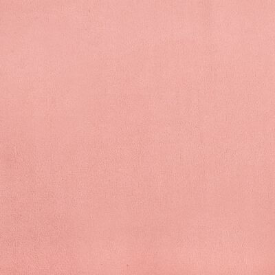vidaXL Posteljno vzglavje roza 80x5x78/88 cm žamet