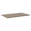 vidaXL Blazina za vrtno klop taupe 180x(50+50)x7 cm oxford tkanina