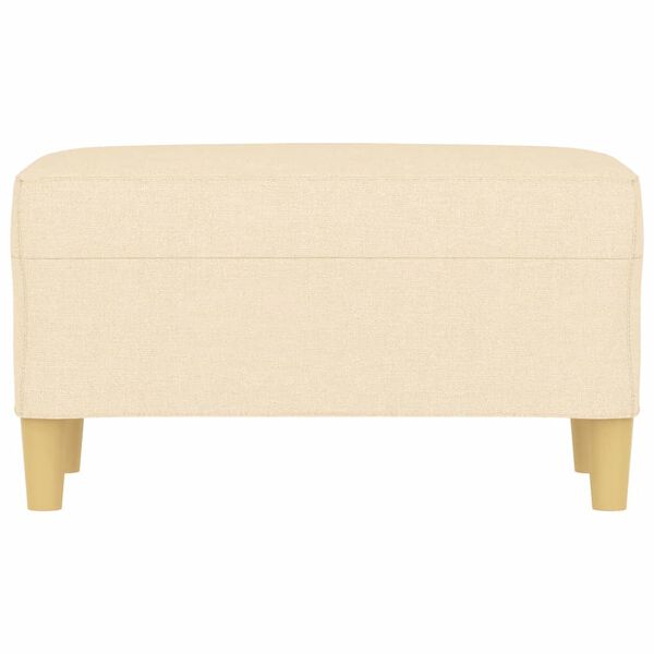 vidaXL Klop krem 70x35x41 cm blago