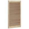 vidaXL Vrata omare z vrati 2 pcs Naravna 110 x 2,1 x 59,5 cm