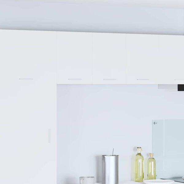 vidaXL Viseča omarica 2 pcs Bela 30 x 31 x 40 cm Konstruiran les