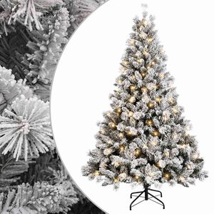 vidaXL Umetno Zložljivo Božično Drevo 120 cm 150 LED Toplo bela