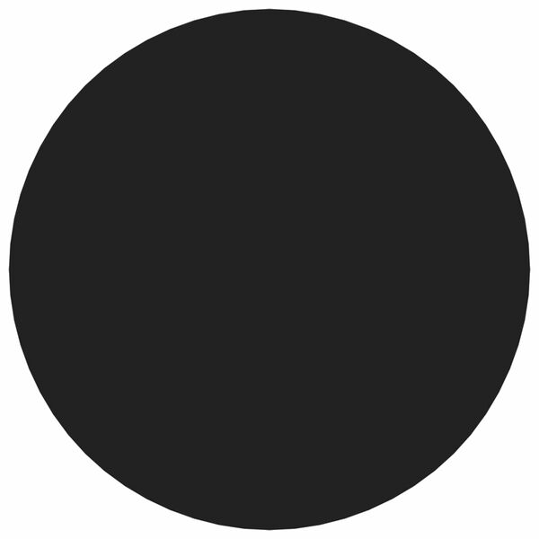 vidaXL Lepljiva za&scaron;čita vijakov 12 pcs Črna &Oslash; 20 x 0,5 mm