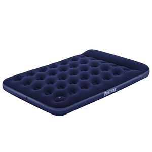 Best Way Zračna postelja Modra 191 x 137 x 28 cm PVC