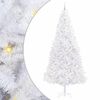 vidaXL Umestno božično drevo med 300 LED Bela 300 cm PVC in jeklo