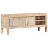 vidaXL TV omarica 110x35x46 cm trden mangov les