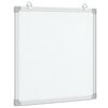vidaXL Magnetna tabla 40x40x1,7 cm aluminij
