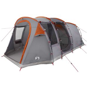 vidaXL Tunelski &scaron;otor 505 x 330 x 204 cm Siva in oranžna