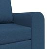 vidaXL Sofa postelja Modra 98 x 71 x 83 cm blago