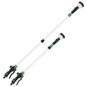 vidaXL Teleskopska &scaron;kropilna palica z 10 vzorci 75-110 cm