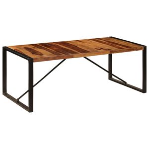 vidaXL Jedilna miza 200x100x75 cm trden palisander