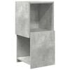 vidaXL Kotna omarica 30,5x30x65cm Inženirski les Betonsko siva