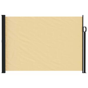 vidaXL Zložljivo stransko senčilo 600 x 160 cm Poliester Pravokotna