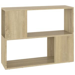 vidaXL TV omarica sonoma hrast 80x24x63 cm iverna plo&scaron;ča