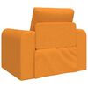 vidaXL Sofa postelja Temno rumena 98 x 71 x 83 cm blago