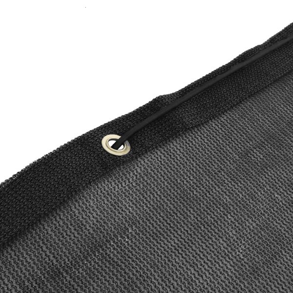 vidaXL Mreža za prikolico HDPE 2,5x3,5 m črna