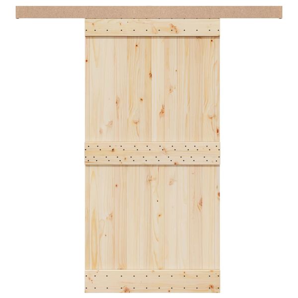 vidaXL Komplet opreme za drsna vrata 200 trak iz aluminijeve zlitine