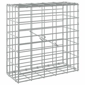 vidaXL Gabion z 3,5 mm žico in 5x10 cm mrežo 50x20x50 cm