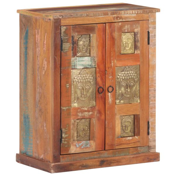 vidaXL Komoda z Budo 60x35x75 cm trden predelan les