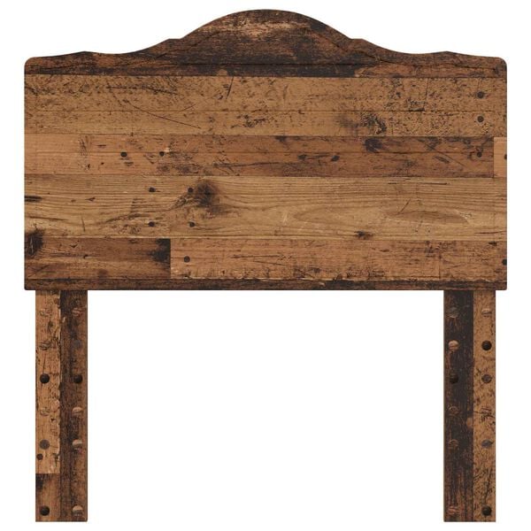 vidaXL Vzglavje z vzglavjem Star les 75 cm Konstruiran les