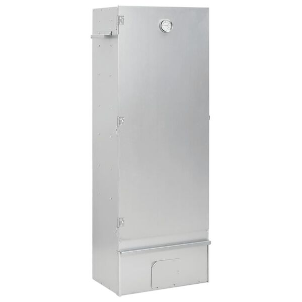 vidaXL Pečica za dimljenje z lesenimi sekanci 44,5x29x110 cm jeklo