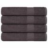 vidaXL Brisače FROGN 4 kosi antracit 100x200 cm 360 g/m&sup2;