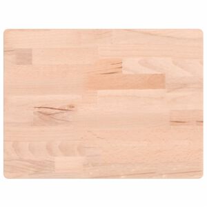 vidaXL Deska za rezanje 40x30x4 cm trdna bukovina