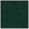 vidaXL Stenski paneli 12 kosov temno zeleni 30x30 cm žamet 1,08 m&sup2;