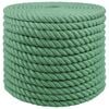 vidaXL Vrv iz jute Zelena 100% Tossa jute