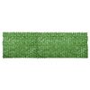 vidaXL Balkonsko platno z zelenim listjem 600x150 cm