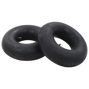 vidaXL Zračnice za samokolnico 2 kosa 15x6.00-6 Guma